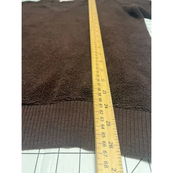 Vintage 70s 80s McGregor Fleece Sweater Sz L - Picture 8 of 9